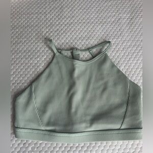 Born Primitive Break the Limits Sports Bra Mint Gold